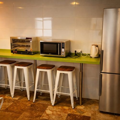 Espacios comunes Hostel Pórtico del Azahín en Cazalla de la Sierra